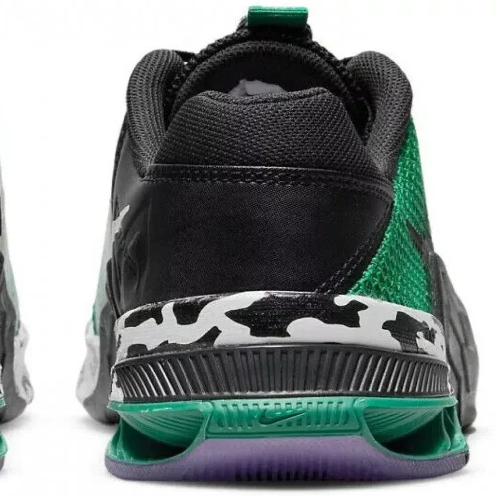 Nike Metcon 7 Green Malachite Black Mens CZ8281-300 Crossfit No Lid - Picture 8 of 9